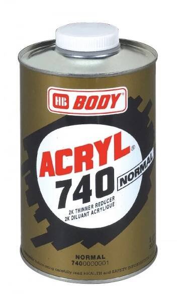 HB Body Acryl 740 normal ředidlo 1l