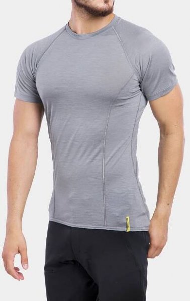 Termoaktivní tričko Sensor Merino Active Tee S/S - grey