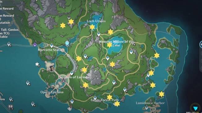 Genshin Impact - All Time Trial Locations (Map) | Pro Game Guides