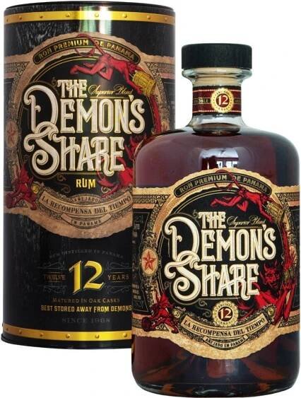 Demon's Share Rum 12y 0,7l 41% Tuba