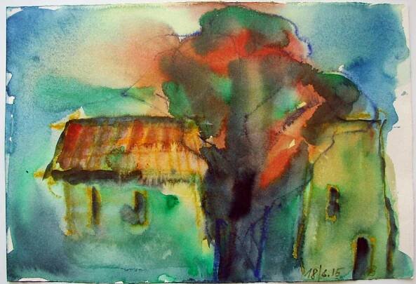 Klaus Becker – Watercolour – Provence – 5