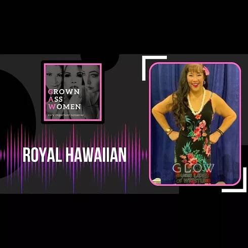Joining us this week on #GAWTV is Royal Hawaiian 🌺 Many fans will remember her as one of the original GLOW Girl from the 80's TV show Gorgeous Ladies Of Wrestling. Be sure to join us for the live chat to say Ahola! 🍍 All the details for our episode