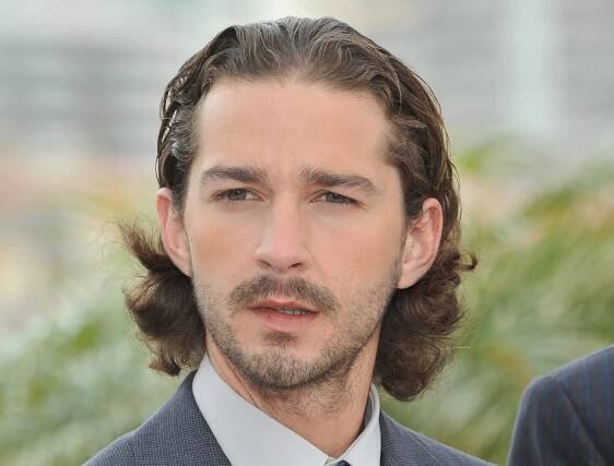 Shia LaBeouf at the photocall for his new movie 