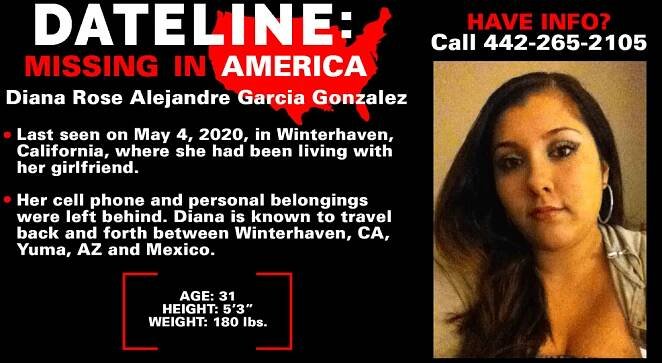 Family, friends plan massive search effort for 31-year-old California woman who disappeared from home in May