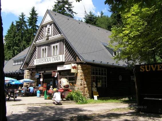 Prachovské skály - Turistická... - Dům, budova