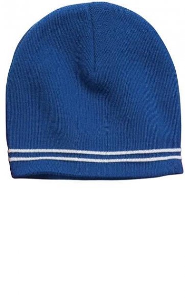 Stripe Pom Pom Beanie - Image 11