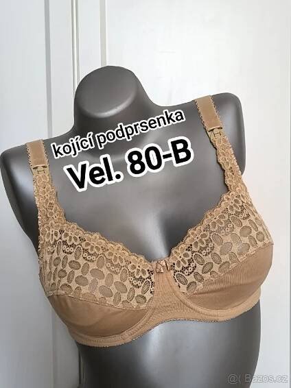 Kojící podprsenka s kosticemi 80-B - Brno
