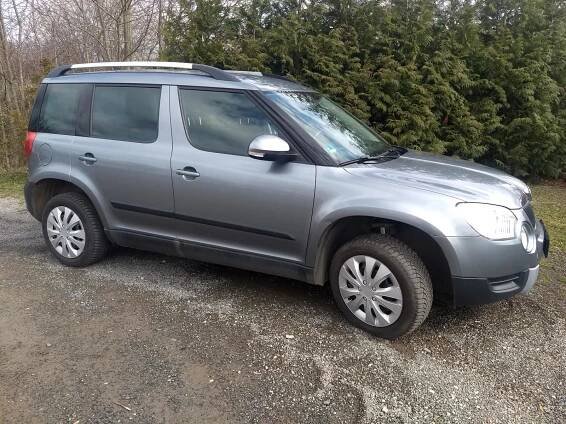 2009 Škoda Yeti 4x4 2.0 diesel 103 kW 4200 Nm