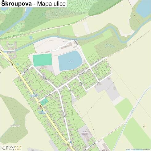 Škroupova - mapy | Kurzy.cz