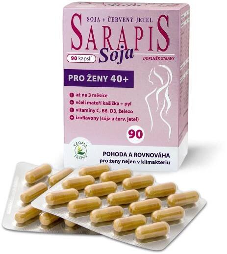 Vegall Pharma Sarapis Soja 90 kapslí