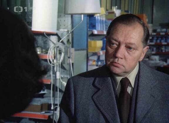 Rudolf Hrusínský in Diagnóza smrti (1979)