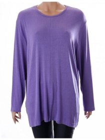 Tričko sportovní C&A lila fialové plastický vzorek uprostřed rozporek vel L/XL/XXL