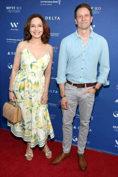 Amy Yasbeck and Tyler Ritter attend the MPTF NextGen Annual Summer Party fundraiser at The Aster on June 22, 2025 in Los Angeles, California.