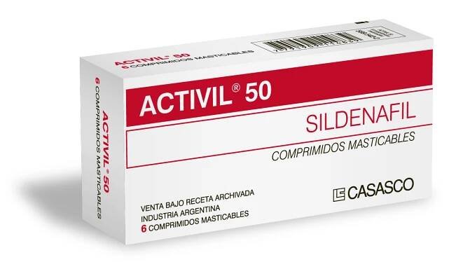 Viagra masticable 25 mg