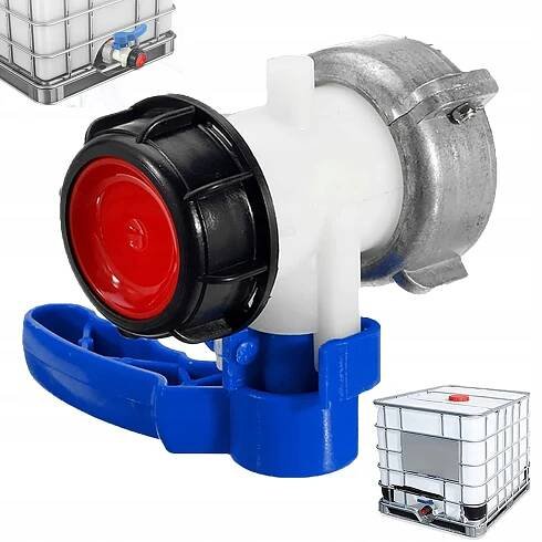 VENTIL IBC PRO NÁDRŽ MAUZERA MAUSERA IBC KULOVÝ DN40 ODOLNÝ VENTIL
