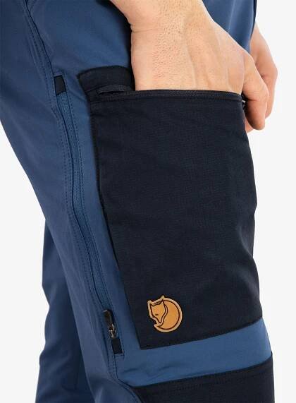 Kalhoty Fjallraven Keb Agile Trousers - indigo blue/dark navy