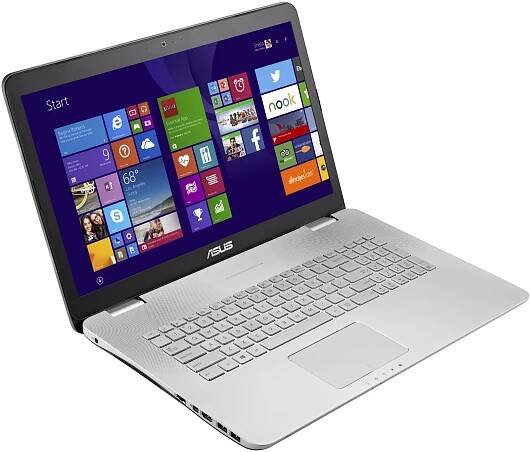 ASUS N751JK-T7102H stříbrný kovový