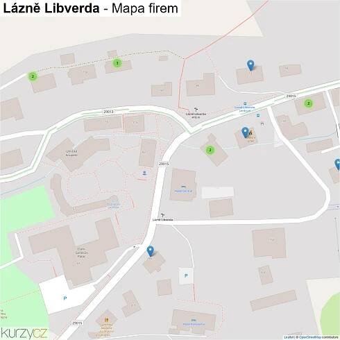 Lázně Libverda - mapy | Kurzy.cz