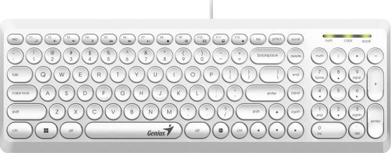 Genius Slimstar Q200 CZ/SK bílá
