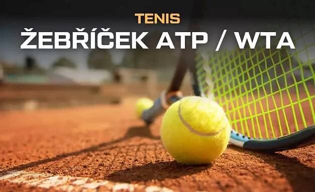 Tenisový žebříček ATP a WTA - světová jednička je Carlos Alcaraz a Aryna Sabalenka 1