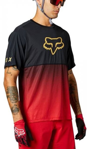 Dres Fox Flexair S/S Jersey Chili