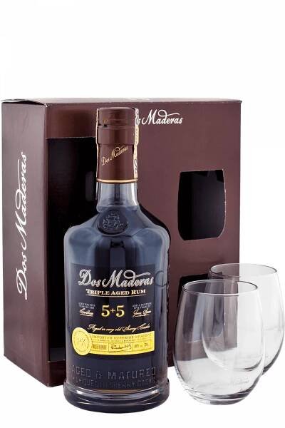 Dos Maderas 5+5 P.X. + 2 poháre - Alkoholonline.sk
