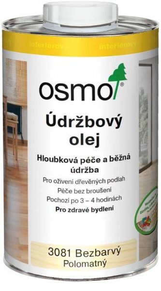 OSMO Color údržbový olej 3440 bílý 2,5 l