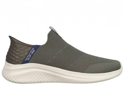 Skechers Slip-ins: Ultra Flex 3.0 - Viewpoint, OOLIVE Footwear Lateral View