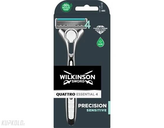 Wilkinson Sword Quattro Titanium Sensitive - holicí strojek