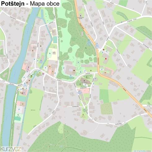Potštejn - mapy | Kurzy.cz