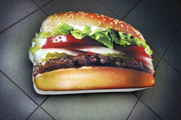 Hamburger - a világító szendvics - Imágódeko