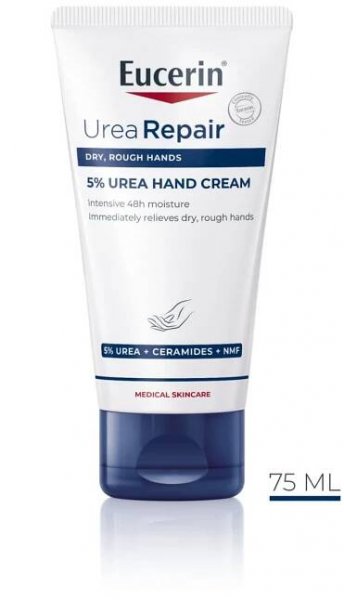 UreaRepair 5% Urea Hand Cream for dry hands | Eucerin