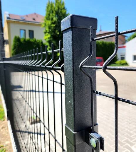 Plotový panel Lario 142 cm ANTRACIT drát 4.8mm | E-pletivo.cz – ploty Vamberk