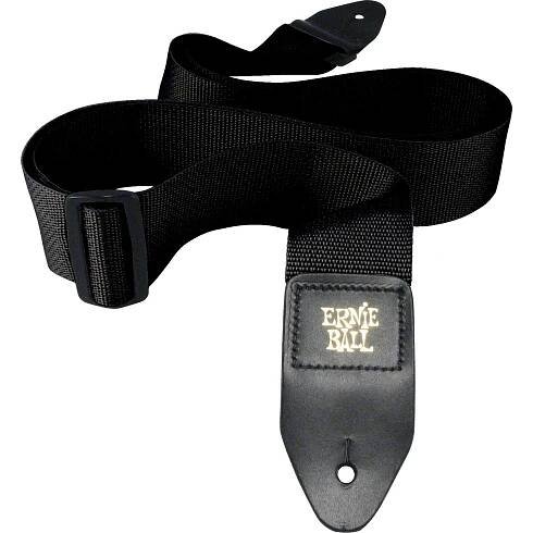 Ernie Ball 4037 Polypro Guitar Strap, Black