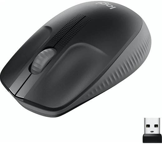 Logitech Wireless Mouse M190, Charcoal