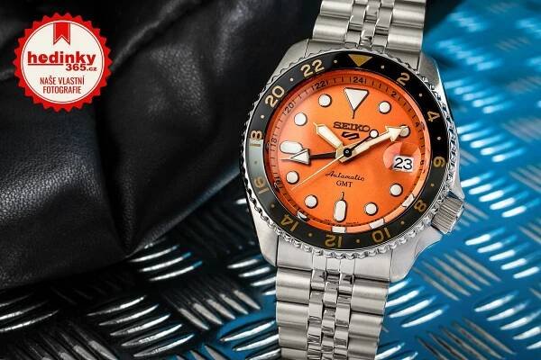 Seiko 5 Sports Automatic SSK005K1 GMT Series | Hodinky-365.cz