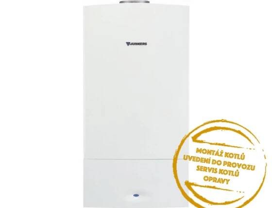 Kotel plynový závěsný Junkers ZWR 18-7 KE Cerastar +č.869 - ERP 18,2 kW