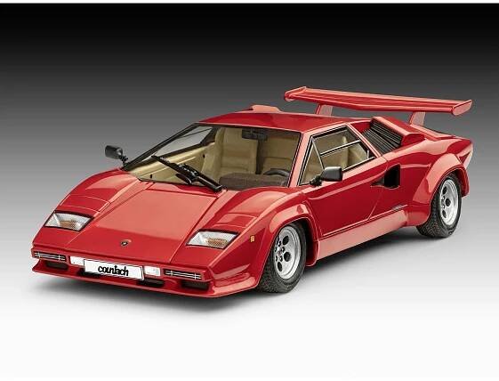 Revell 07730 Lamborghini Countach LP500S model auta, stavebnice 1:24