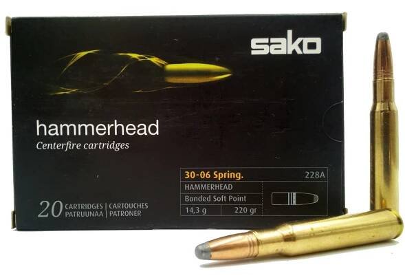 Kulový náboj Sako 30-06 Hammerhead 11,7 g 180 gr