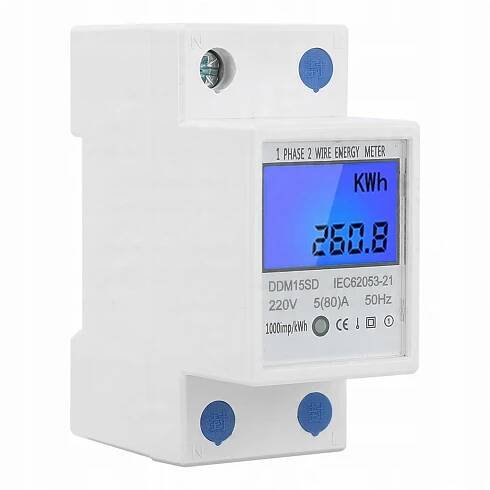 JEDNOFÁZOVÝ ELEKTROMĚR 2P 5-80A