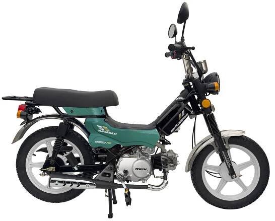mpKorado SUPERMAXI 50 EFI Euro5 II - dvoumístný model 2025