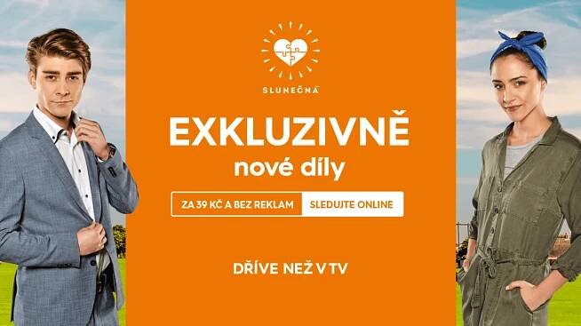 Exkluzivní předpremiéry seriálu Slunečná o prázdninách. Sledujte nové epizody o dva měsíce dříve než v televizi!