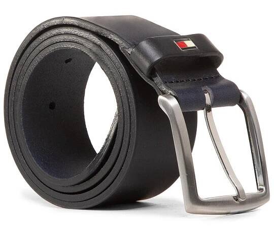 Pánský pásek Tommy Hilfiger New Denton 4.0 E367863162 Tmavomodrá