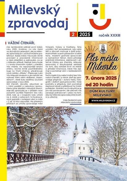 PŘEČTĚTE SI U NÁS: Milevský zpravodaj – č. 2/2025Za krásnější Vimperk | Za krásnější Vimperk