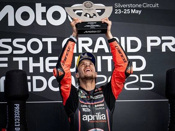 Marco Bezzecchi and Aprilia Take Silverstone