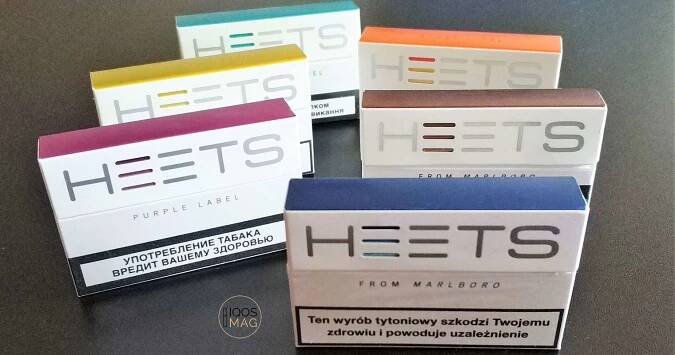 Přehled všech druhů náplní HEETS pro IQOS a ceny, proč se neprodávají v Evropě příchutě | Nejlevnější IQOS ILUMA, koupit