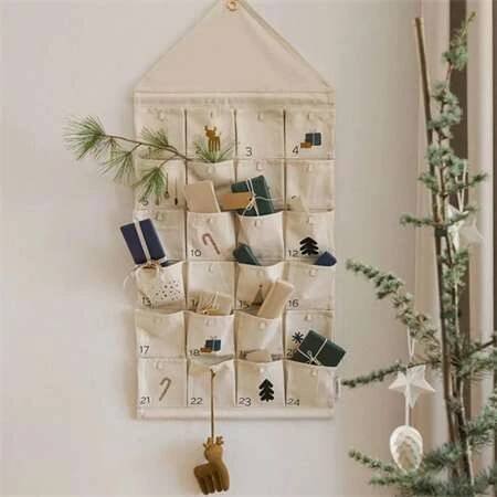 Adventní kalendář Pinterest