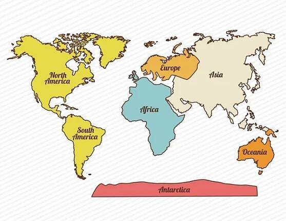 Geografické design — Ilustrace