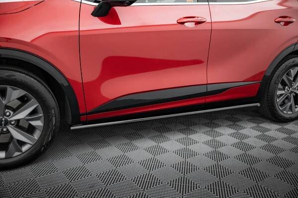 Prahové lišty Kia Sportage GT-Line Mk5 černý lesklý plast | TuningStyle.cz