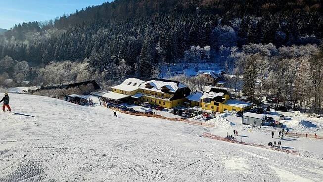 Skiareál - Resort a skiareál Brněnka Vernířovice